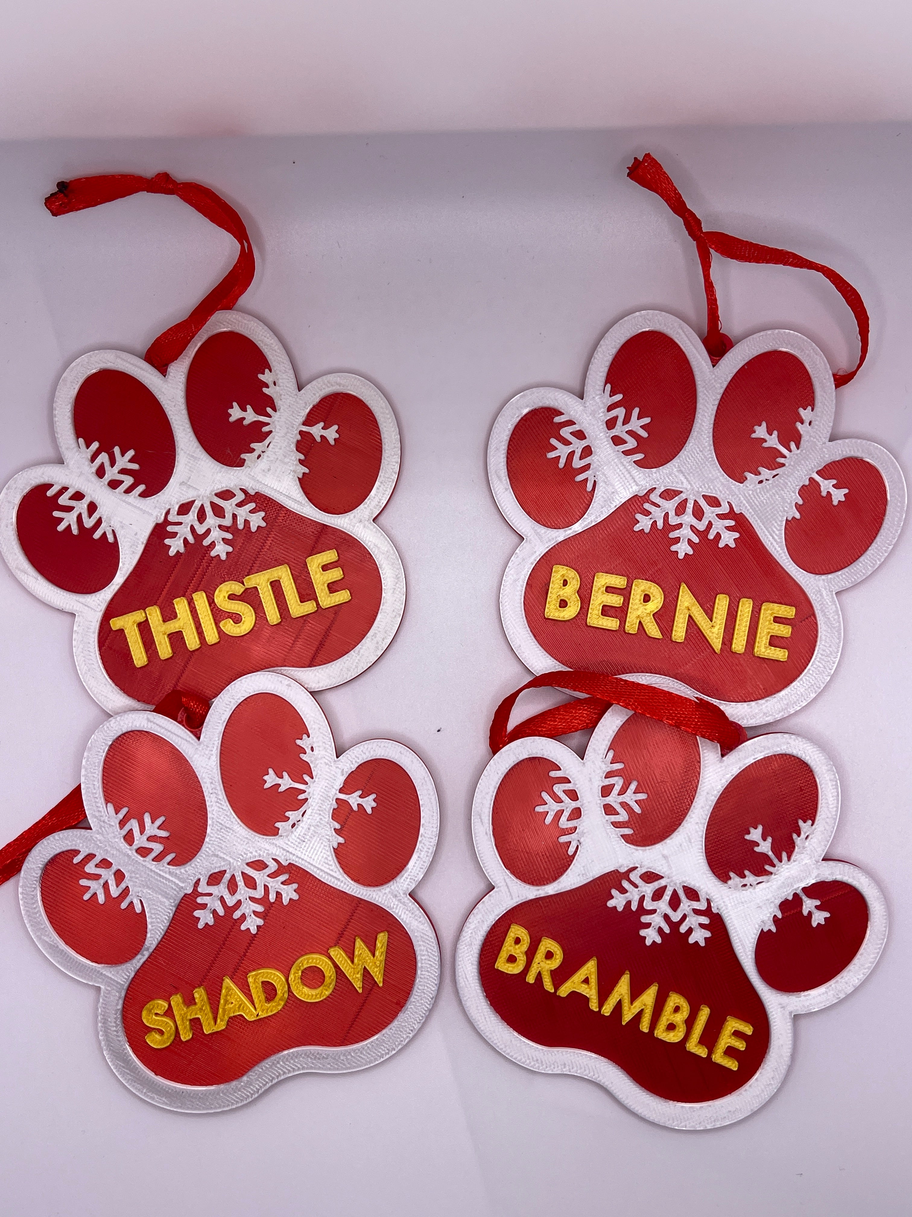Personalised Pet Baubles