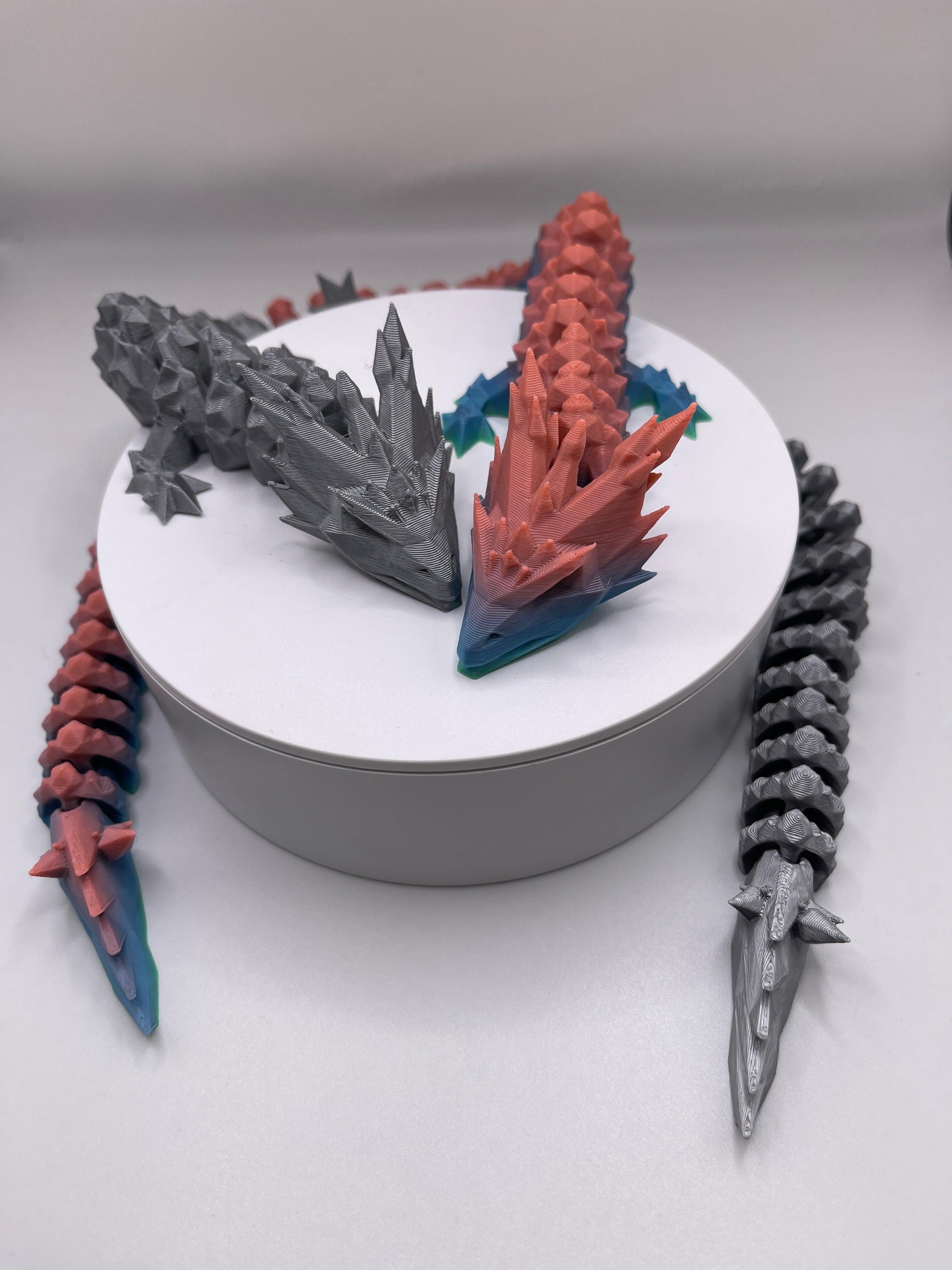 40cm Articulated Crystal Dragon