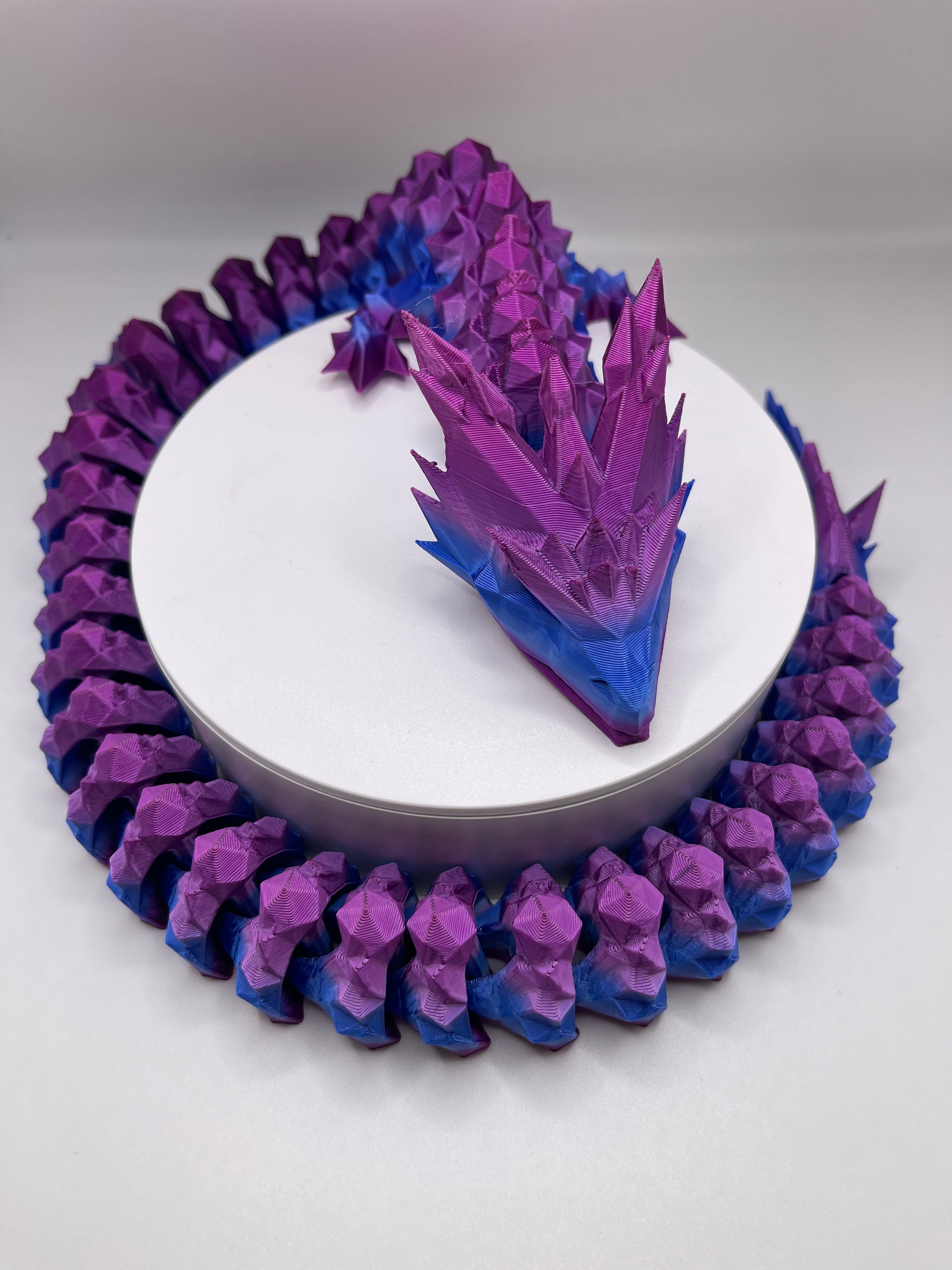 60cm Articulated Crystal Dragon